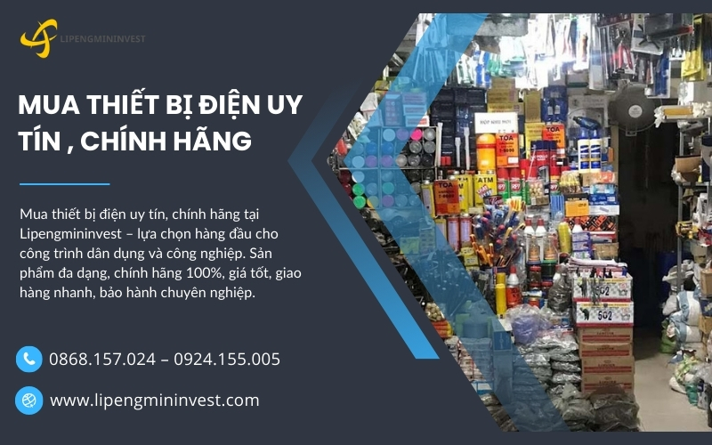 Mua thiet bi dien uy tin